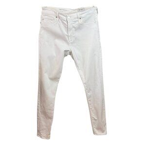 AG Farrah High Rise Skinny Jeans White Size 31 NWT